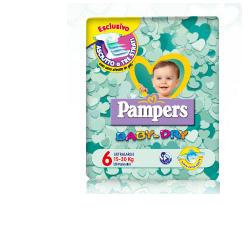 PAMPERS BABY DRY EXTRA LARGE 38 PEZZI - farmasorriso.com