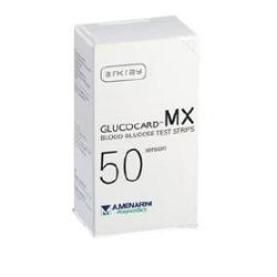 STRISCE MISURAZIONE GLICEMIA GLUCOCARD MX 50 PEZZI - farmasorriso.com