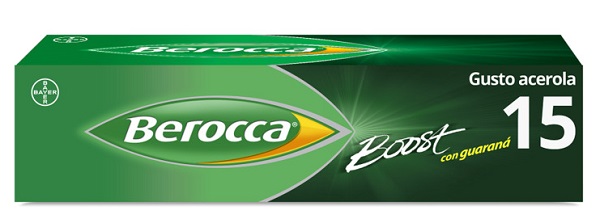 BEROCCA BOOST EFFERVESCENTE 15 COMPRESSE - farmasorriso.com