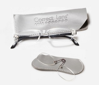 OCCHIALE PRESBIOPIA CORRECT GLASSES COLORE CRISTALLO +1,50 - farmasorriso.com