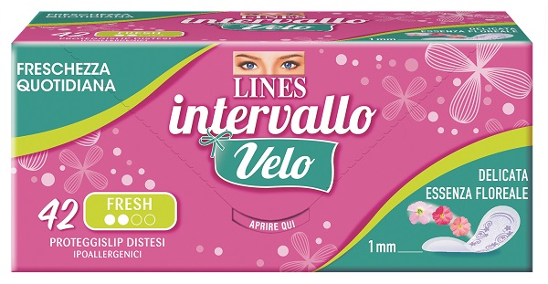 LINES INTERVALLO VELO FIORI E AGRUMI 42 PEZZI COUPON - farmasorriso.com