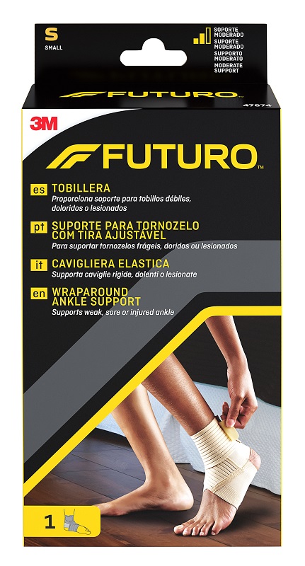FUTURO CAVIGLIERA ELASTICA LARGE DIMENSIONE 23/25,5CM - farmasorriso.com