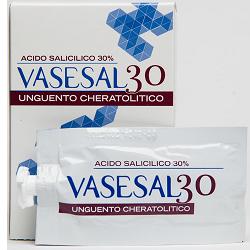 VASESAL 30 6 BUSTINE UNGUENTO CHERATOLITICO - farmasorriso.com