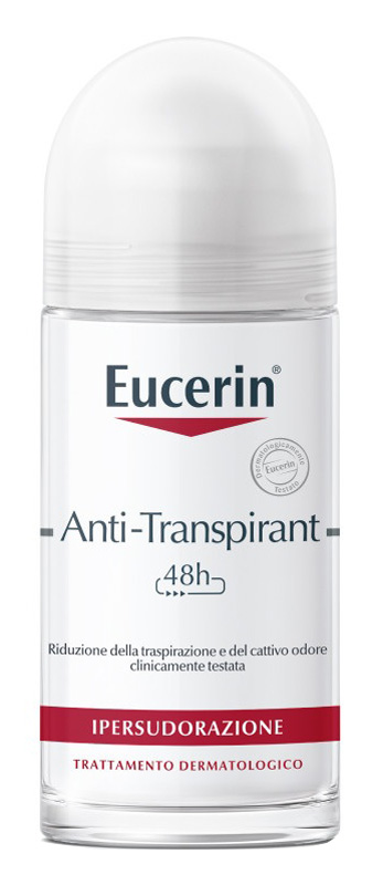EUCERIN DEODORANTE ANTITRASPIRANT ROLL-ON 50 ML - farmasorriso.com