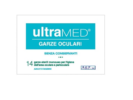 GARZA OCULARE ULTRAMED 14 PEZZI - farmasorriso.com