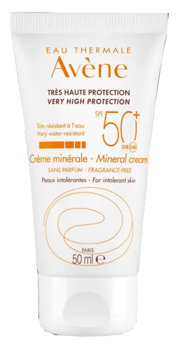 EAU THERMALE AVENE SOLARE LATTE SCHERMO MINERALE SPF 50+ 100 ML - farmasorriso.com