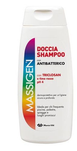 MASSIGEN DOCCIA SHAMPOO ANTIBATTERICO 200 ML - farmasorriso.com