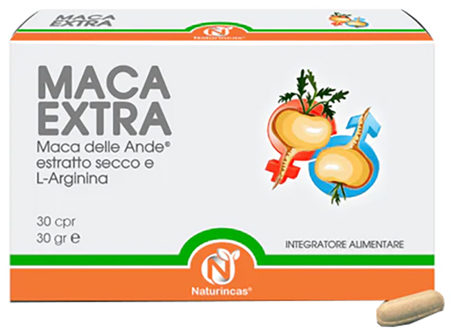 NATURINCAS MACA EXTRA 30 COMPRESSE - farmasorriso.com