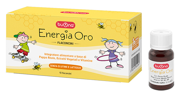 BUONA ENERGIA ORO 10 FLACONCINI DA 10 ML - farmasorriso.com