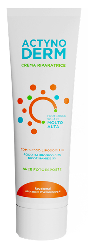 ACTYNODERM CREMA RIPARATRICE AREE FOTOESPOSTE PROTEZIONE SOLARE MOLTO ALTA 30 ML - farmasorriso.com