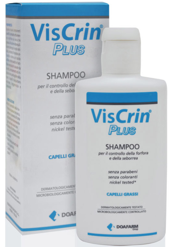 VISCRIN PLUS SHAMPOO ANTIFORFORA 200 ML - farmasorriso.com