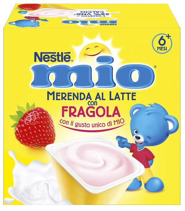 MIO MERENDA FRAGOLA 4 X 100 G - farmasorriso.com