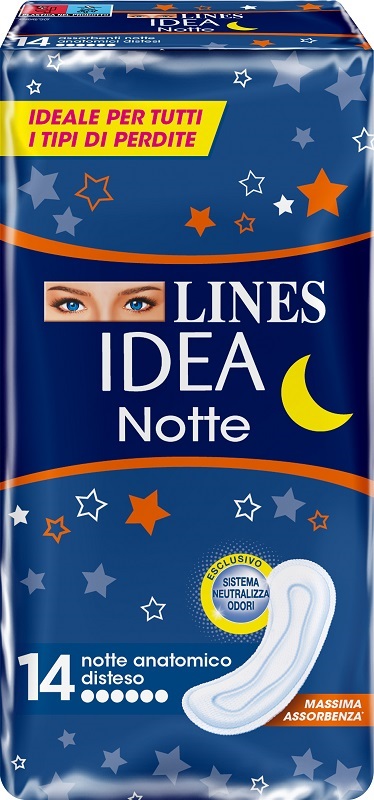 LINES IDEA NOTTE SENZA ALI 14 PEZZI - farmasorriso.com