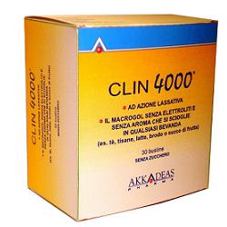 CLIN 4000 LASSATIVO 30 BUSTINE MONOUSO 10 G SENZA ZUCCHERO - farmasorriso.com