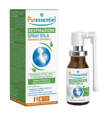 PURESSENTIEL RESPIRAZIONE SPRAY GOLA 15 ML - farmasorriso.com