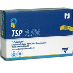TSP 0,5% SOLUZIONE OFTALMICA UMETTANTE LUBRIFICANTE 30 FLACONCINI MONODOSE 0,5 ML - farmasorriso.com