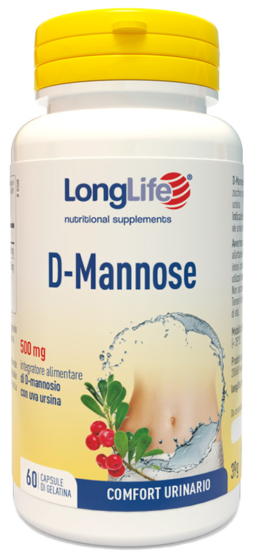 LONGLIFE D-MANNOSE 60 CAPSULE - farmasorriso.com