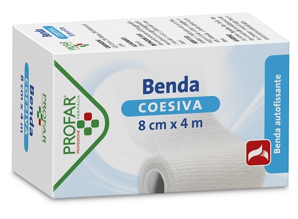 BENDA COESIVA 8 CM X 4 M PROFAR - farmasorriso.com