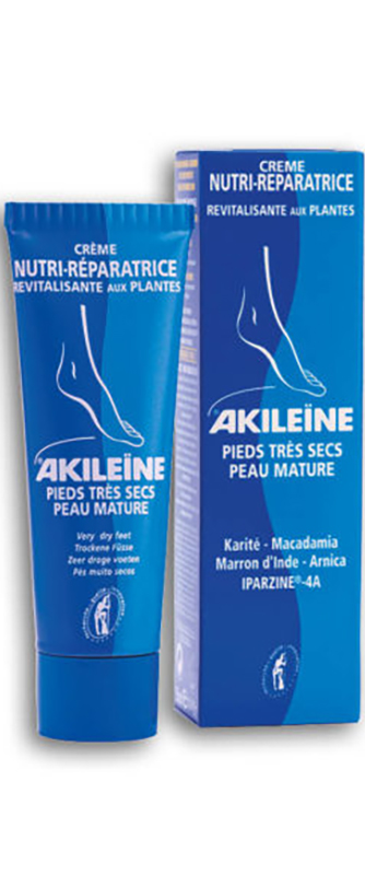 AKILEINE BLU CREMA PIEDI SECCHI 50 ML - farmasorriso.com