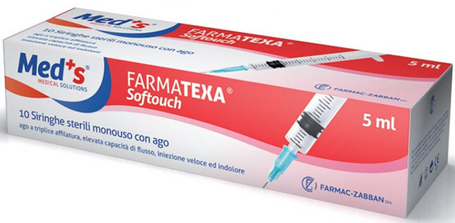 SIRINGA MEDS 5 ML 14 GAUGE 10 PEZZI - farmasorriso.com