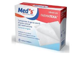 GARZA COMPRESSA MEDS FARMATEXA OCULARE 10 PEZZI - farmasorriso.com