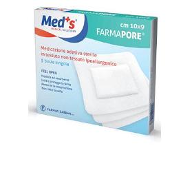 MEDICAZIONE ADESIVA MEDS 10X15 CM 5 PEZZI - farmasorriso.com