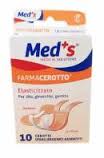 CEROTTO MEDS STRIP TELA IPOALLERGENICO ELASTICIZZATO ASSORTITI 10 PEZZI - farmasorriso.com