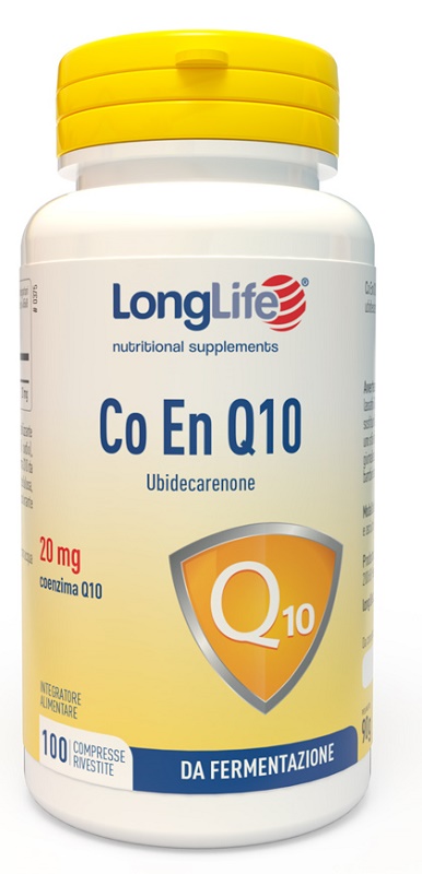 LONGLIFE CO EN Q10 20MG 100 COMPRESSE RIVESTITE - farmasorriso.com