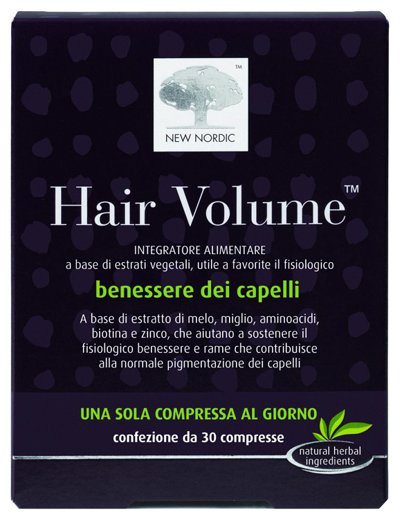 HAIR VOLUME INTEGRATORE ALIMENTARE BLISTER 30 COMPRESSE - farmasorriso.com
