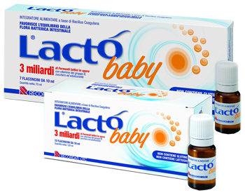 LACTO BABY 12 FLACONCINI 3 MILIARDI 10 ML - farmasorriso.com