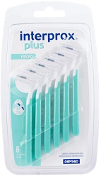 INTERPROX PLUS MICRO VERDE 6 PEZZI - farmasorriso.com
