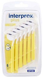 INTERPROX PLUS MINI GIALLO 6 PEZZI - farmasorriso.com