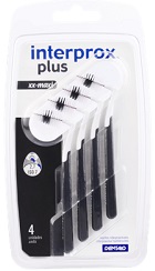 INTERPROX PLUS XX MAXI NERO 4 PEZZI - farmasorriso.com