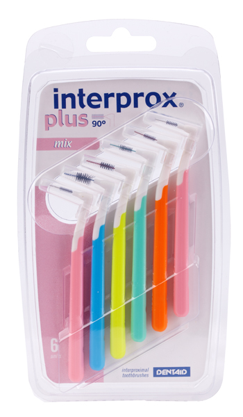 INTERPROX PLUS RANGE 2 ROSA + 1 VERDE + 1 GIALLO + 1 BLU + 1 ARANCIO - farmasorriso.com