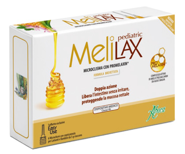 MELILAX PEDIATRIC MICROCLISMI 6 PEZZI 5 G - farmasorriso.com