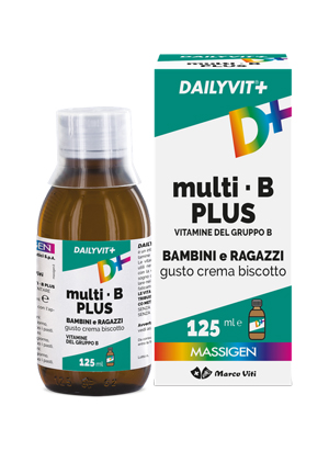 MASSIGEN MULTI-B PLUS VITAMINE DEL GRUPPO B 125 ML - farmasorriso.com