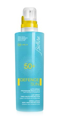DEFENCE SUN BIONIKE LATTE SPRAY SPF 50+ PROTEZIONE MOLTO ALTA 200 ML - farmasorriso.com