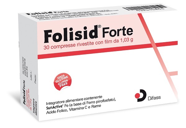FOLISID FORTE 30 COMPRESSE 3,9 G - farmasorriso.com