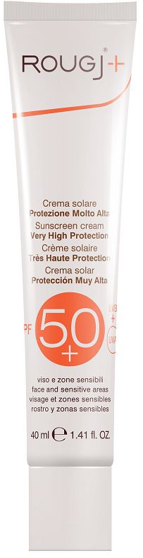 ROUGJ CREMA SOLARE VISO SPF 50+ PROTEZIONE MOLTO ALTA 40 ML - farmasorriso.com