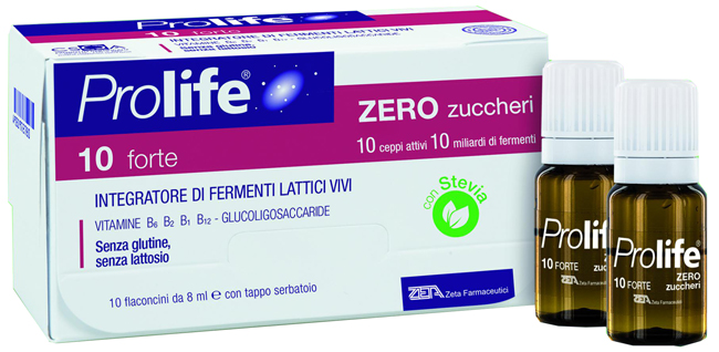 PROLIFE 10 MILIARDI ZERO ZUCCHERO 10 FLACONI DA 8 ML - farmasorriso.com