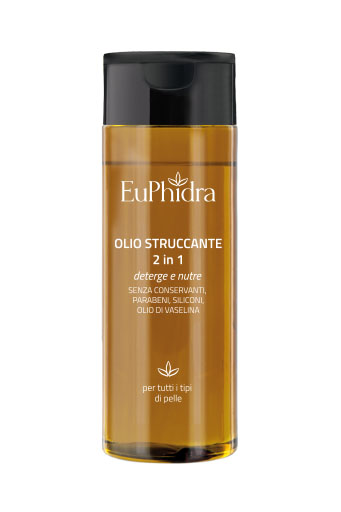 EUPHIDRA OLIO DETERGENTE STRUCCANTE IN FLACONE DA 100 ML CON ASTUCCIO - farmasorriso.com