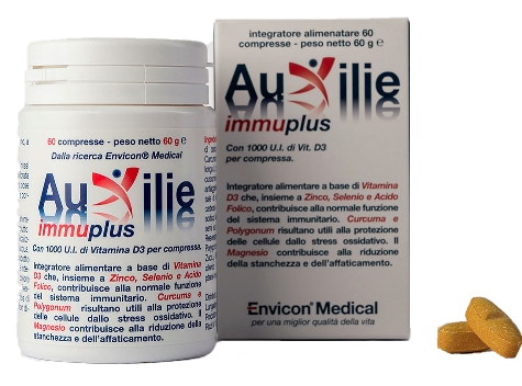 AUXILIE IMMUPLUS JUNIOR DEGLUTIBILE 30 COMPRESSE - farmasorriso.com
