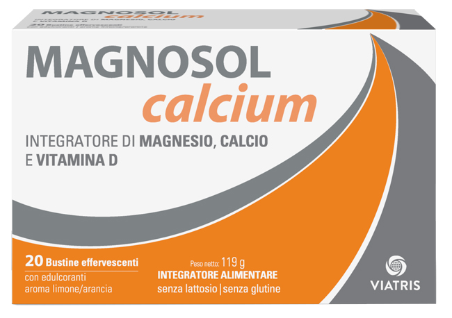 MAGNOSOL CALCIUM POLVERE EFFERVESCENTE 20 BUSTINE - farmasorriso.com