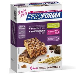 PESOFORMA BARRETTA CEREALI/CIOCCOLATO 12 X 31 G - farmasorriso.com
