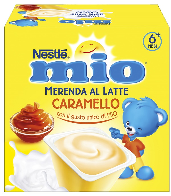 MIO MERENDA CARAMEL 4 X 100 G - farmasorriso.com