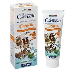 PASTA CAPITANO DENTIFRICIO JUNIOR 75 ML - farmasorriso.com