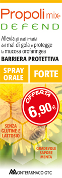PROPOLI MIX DEFEND SPRAY ORALE FORTE 30 ML SAPORE MENTA - farmasorriso.com