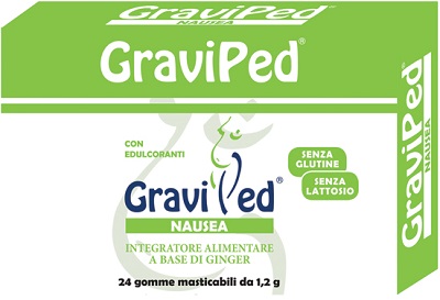 GRAVIPED NAUSEA 24 CHEWING GUM 1,2 G - farmasorriso.com