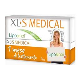 XLS MEDICAL LIPOSINOL 1 MESE TRATTAMENTO 180 COMPRESSE - farmasorriso.com