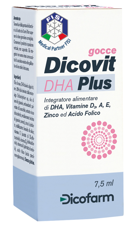 DICOVIT DHA PLUS 7,5 ML - farmasorriso.com